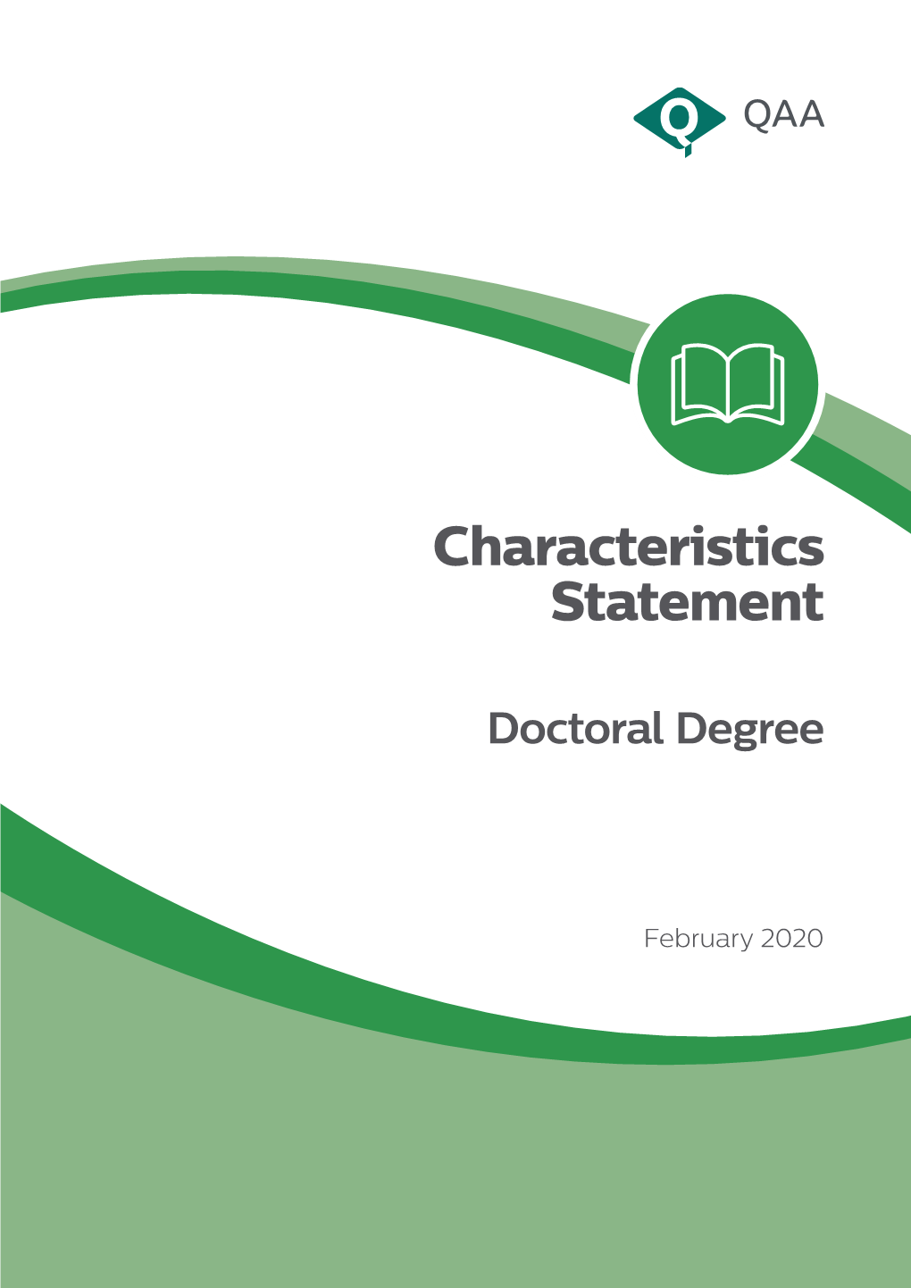 Doctoral Degree Characteristics Statement
