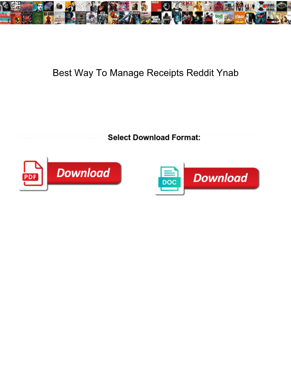 Best Way to Manage Receipts Reddit Ynab Persona