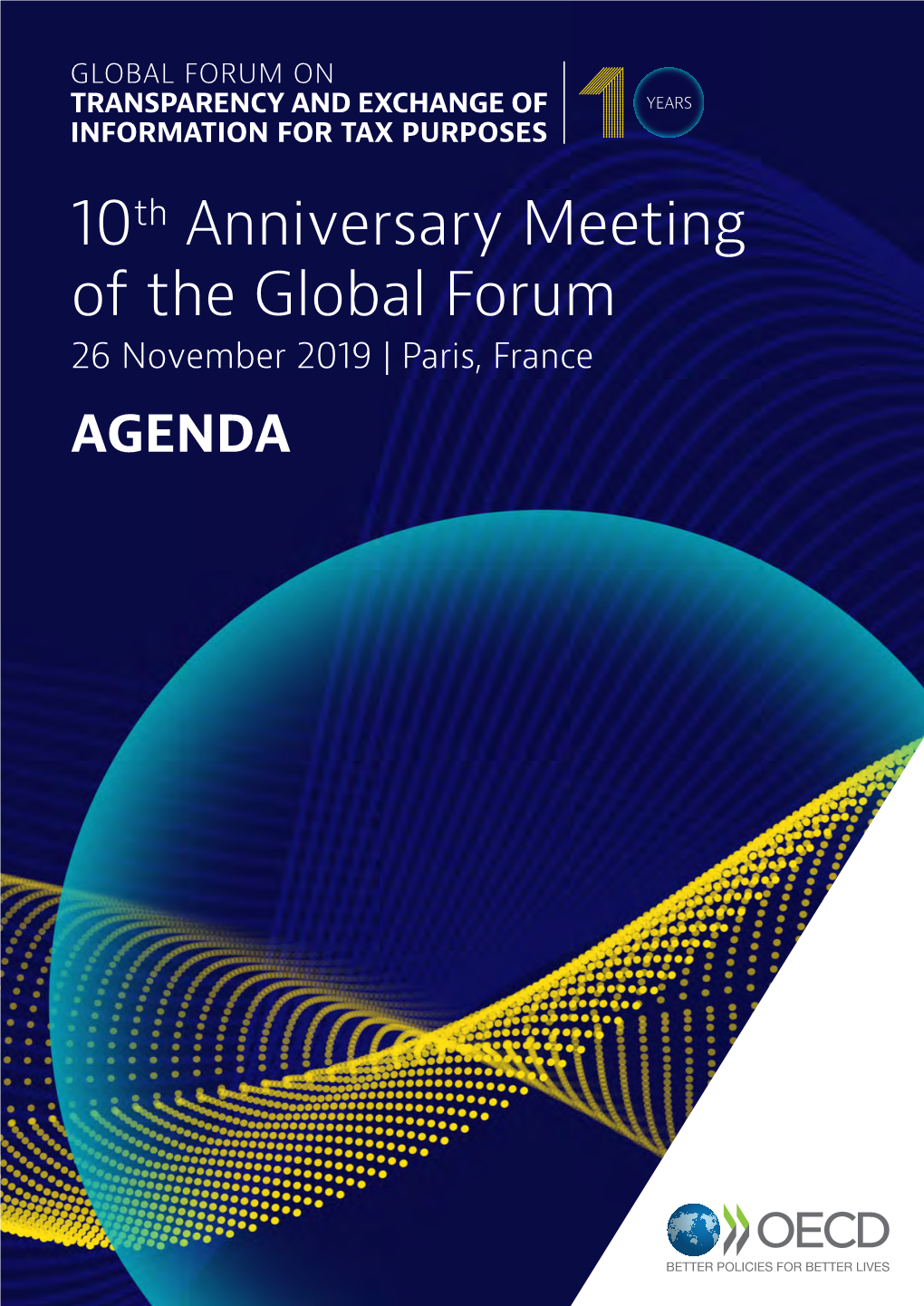 10Th Anniversary Meeting of the Global Forum
