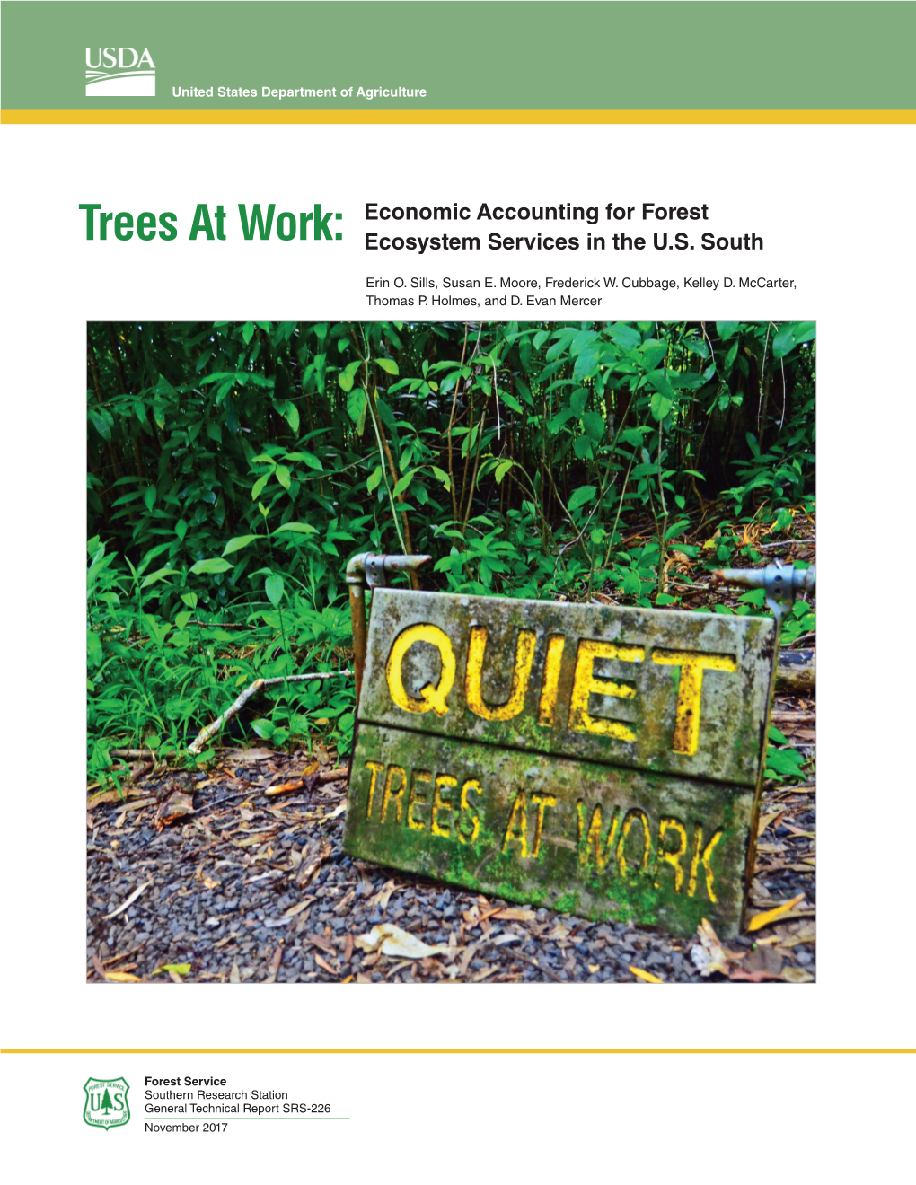Trees at Work: Ecosystem Services in the U.S