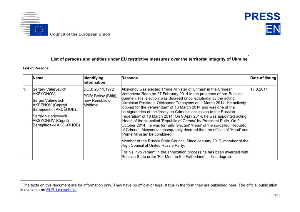 Consilium.Europa.Eu