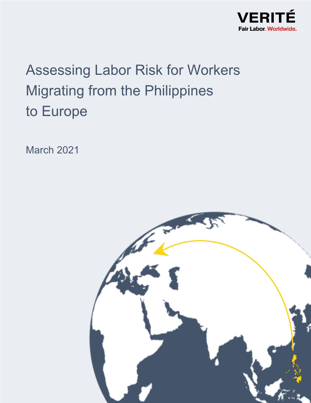 Assessing Labor Risk for Workers Migrating from the Philippines to Europe | 2