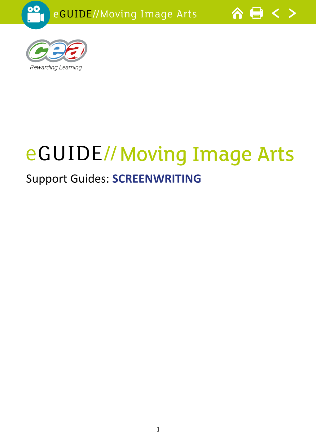 Moving Image Arts