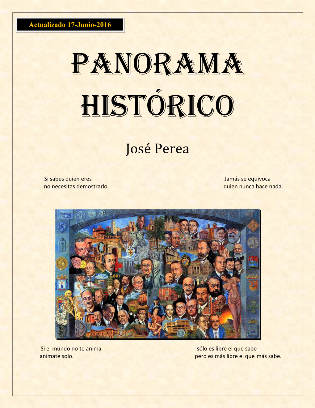 Panorama Histórico