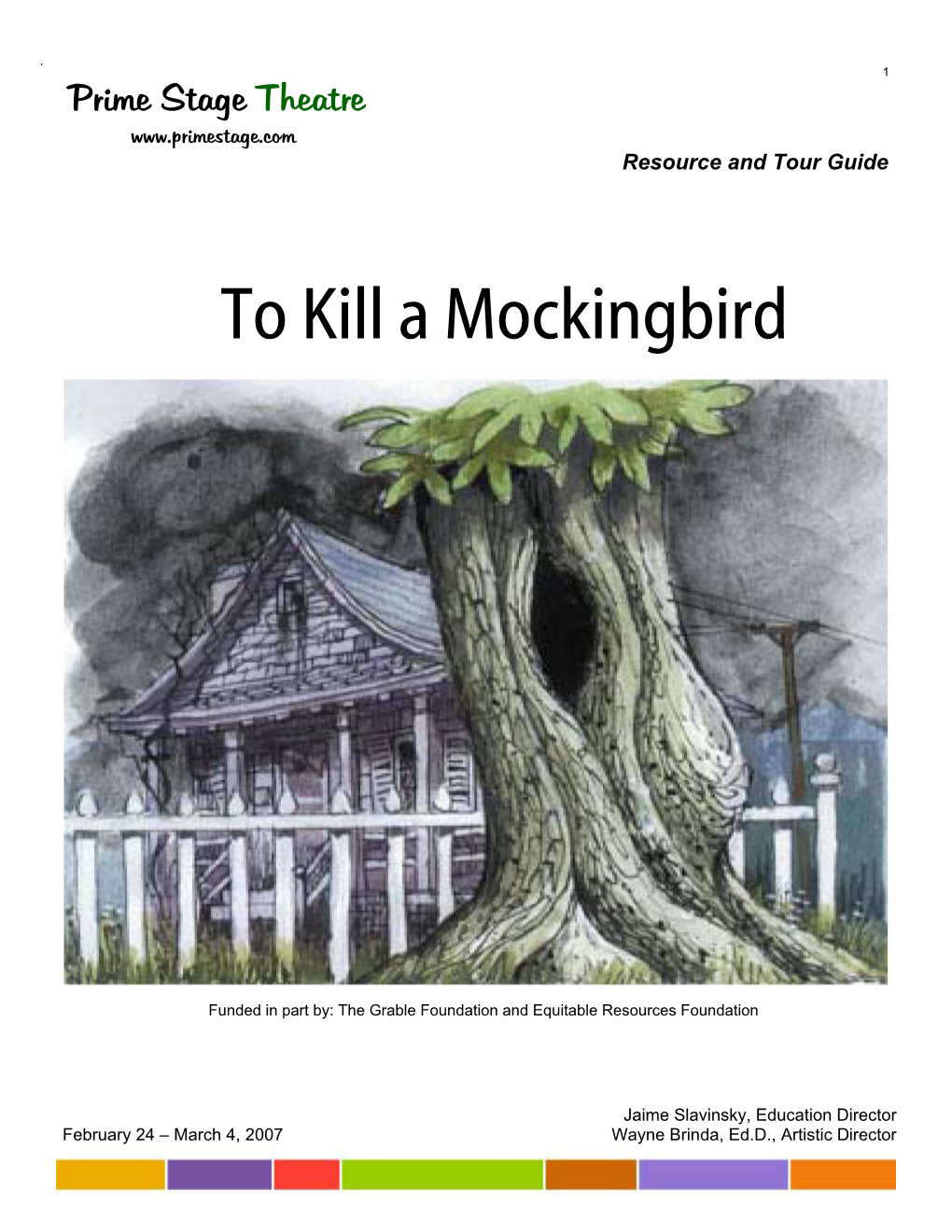 To Kill a Mockingbird