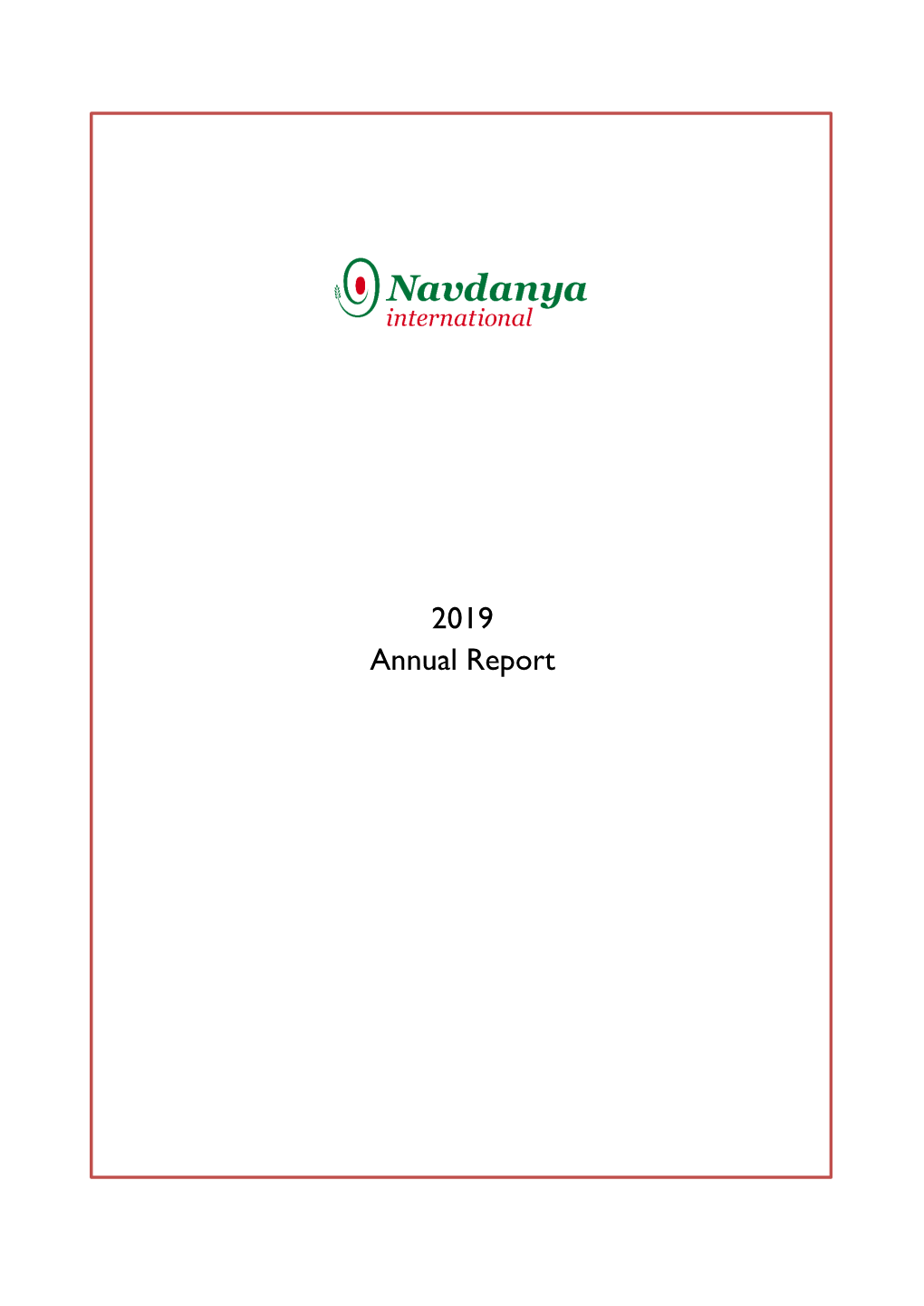 2019 Annual Report