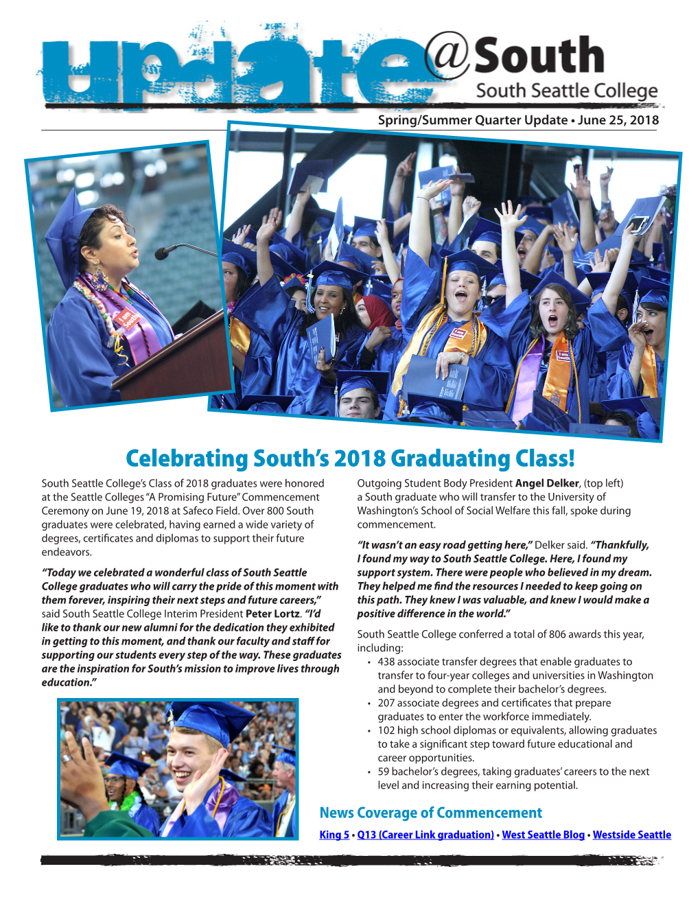 Celebrating South's 2018 Graduating Class!