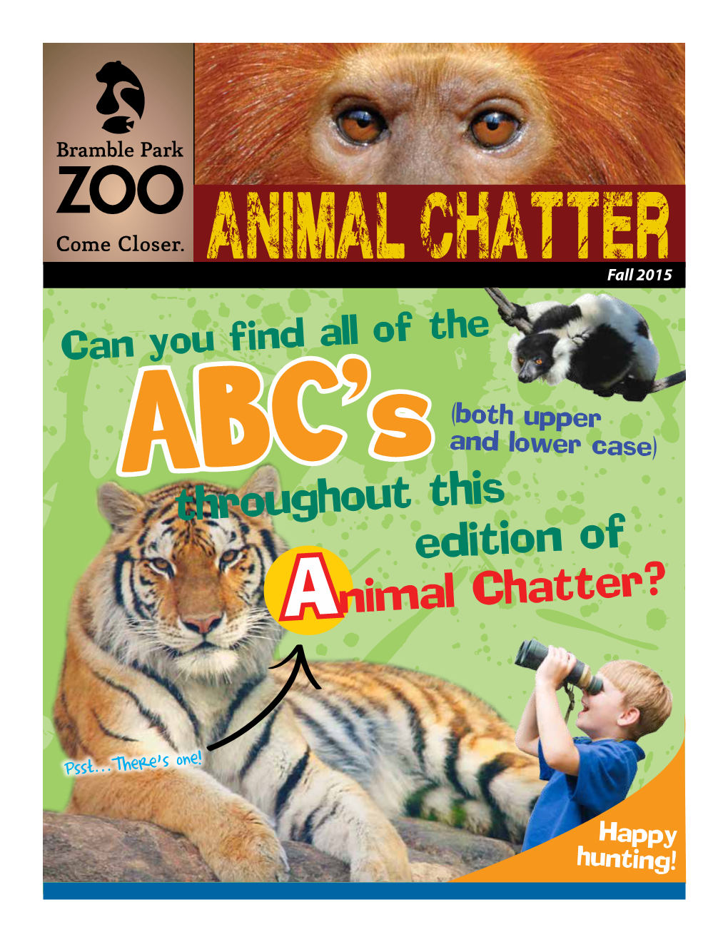 Animal Chatter Fall 20152012