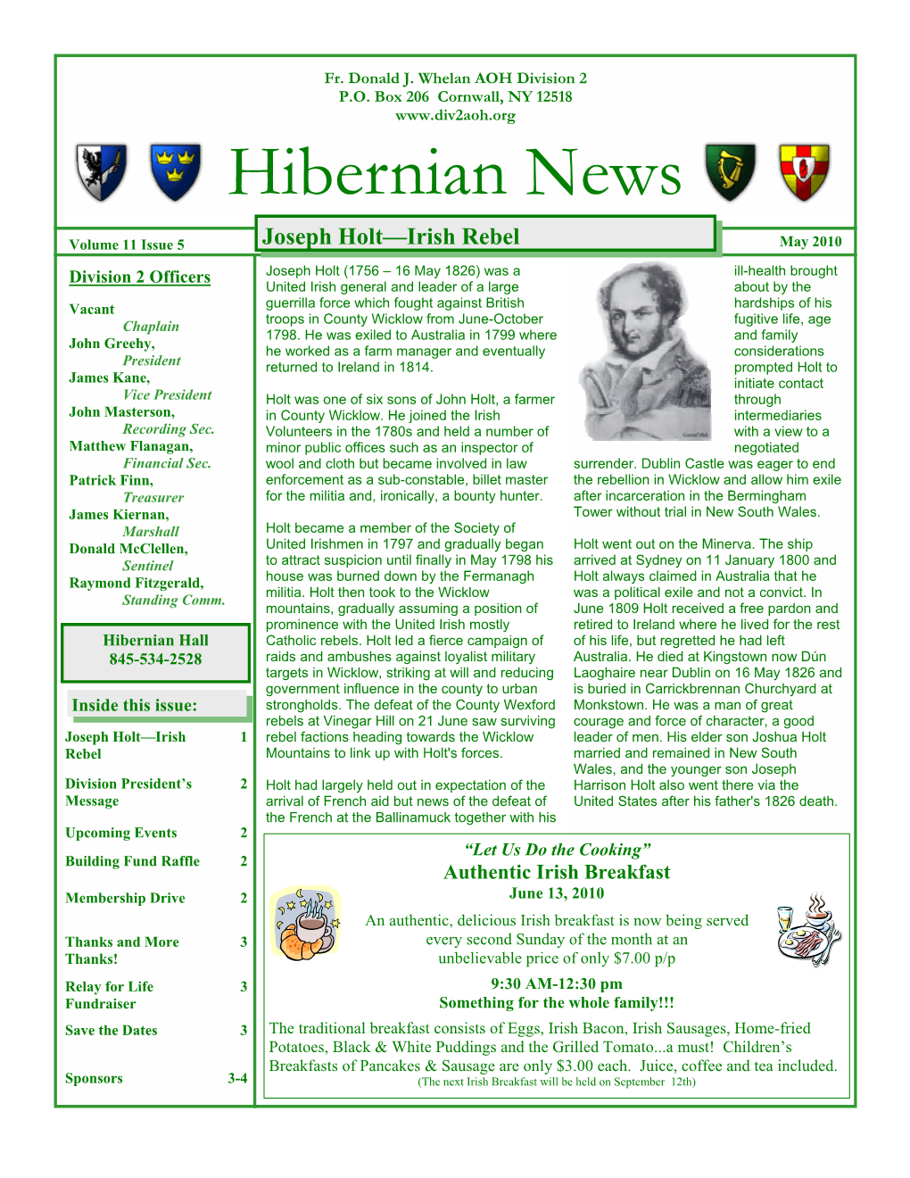 Hibernian News