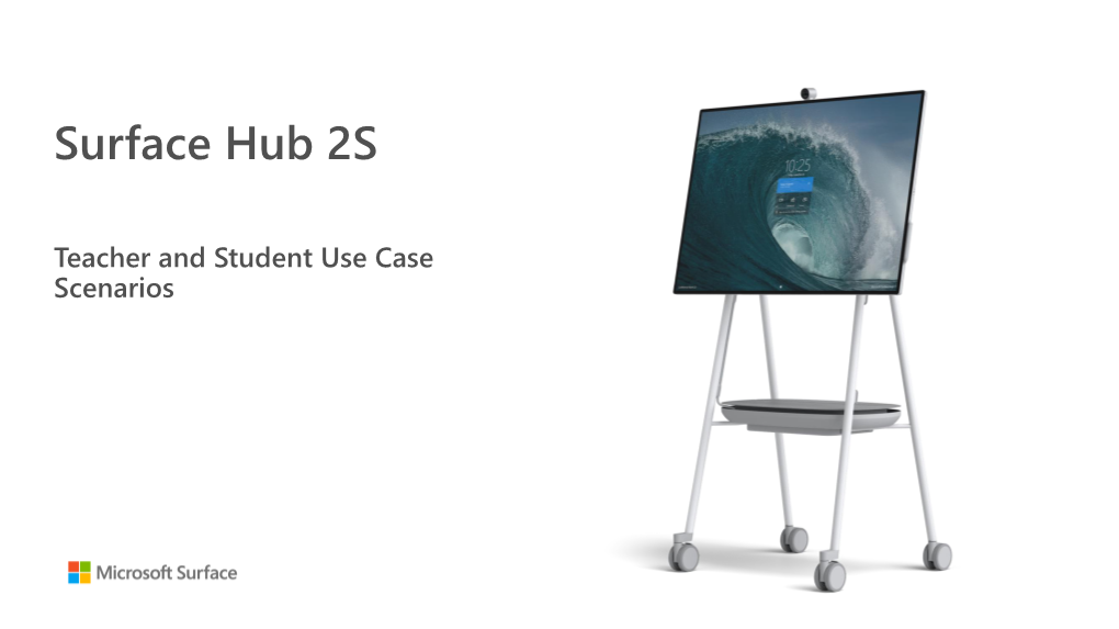 Surface Hub 2S Pitch Deck