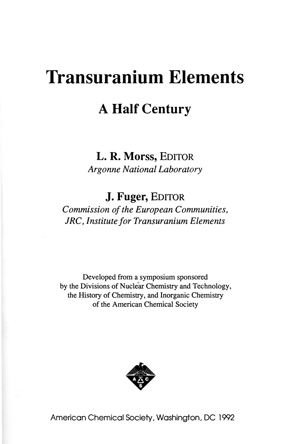 Transuranium Elements