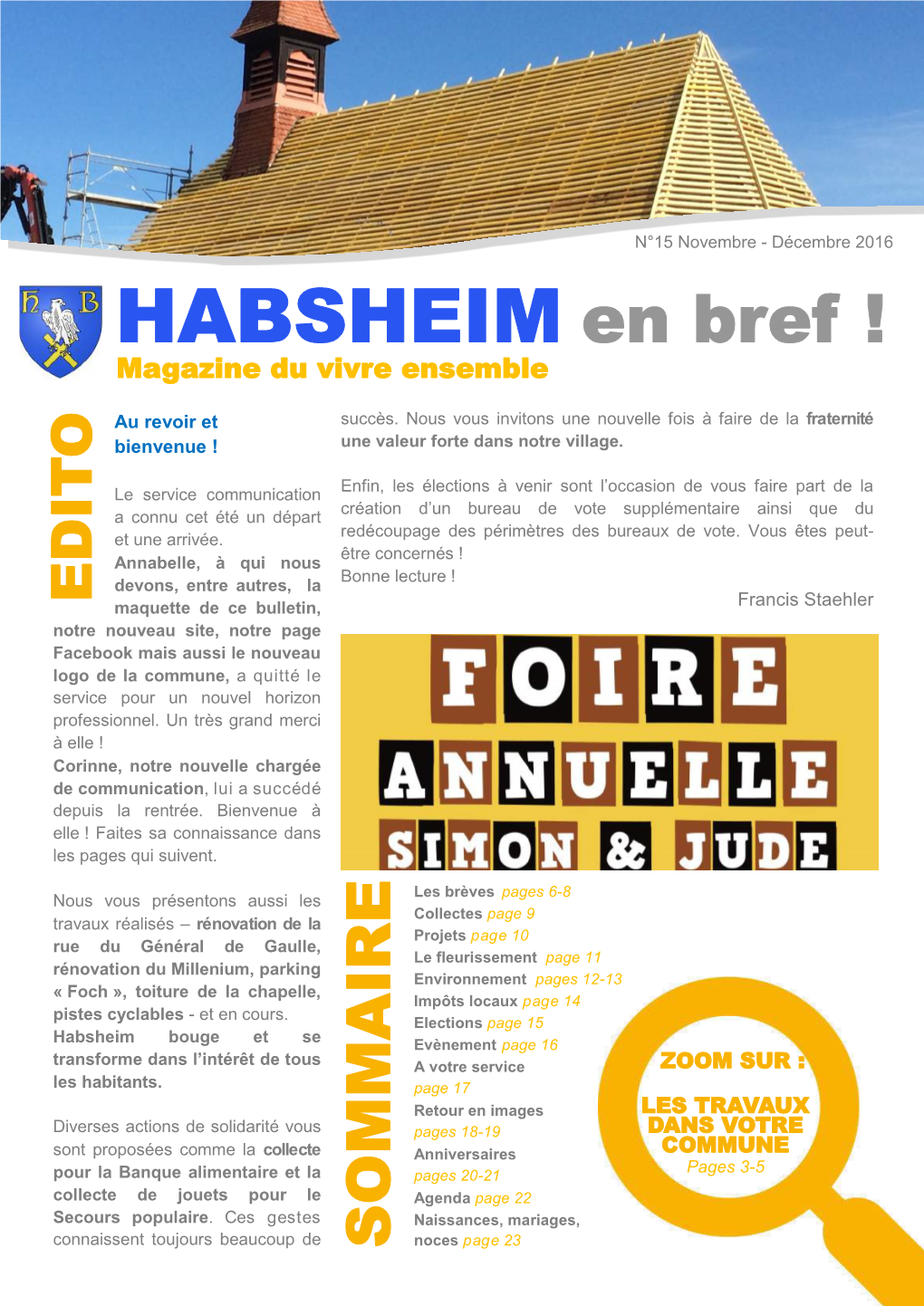 HABSHEIM En Bref !