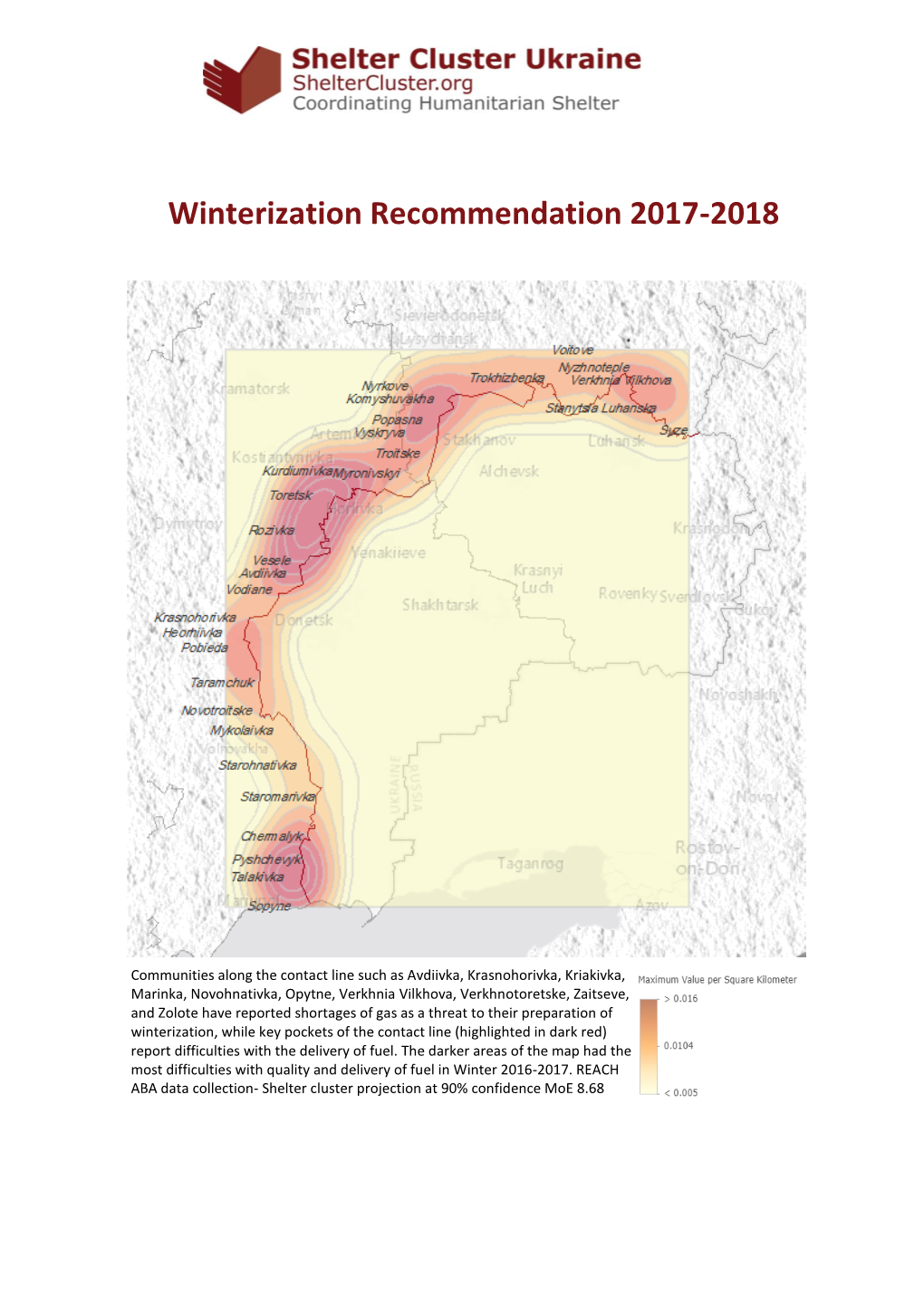 Winterization Recommendation 2017-2018