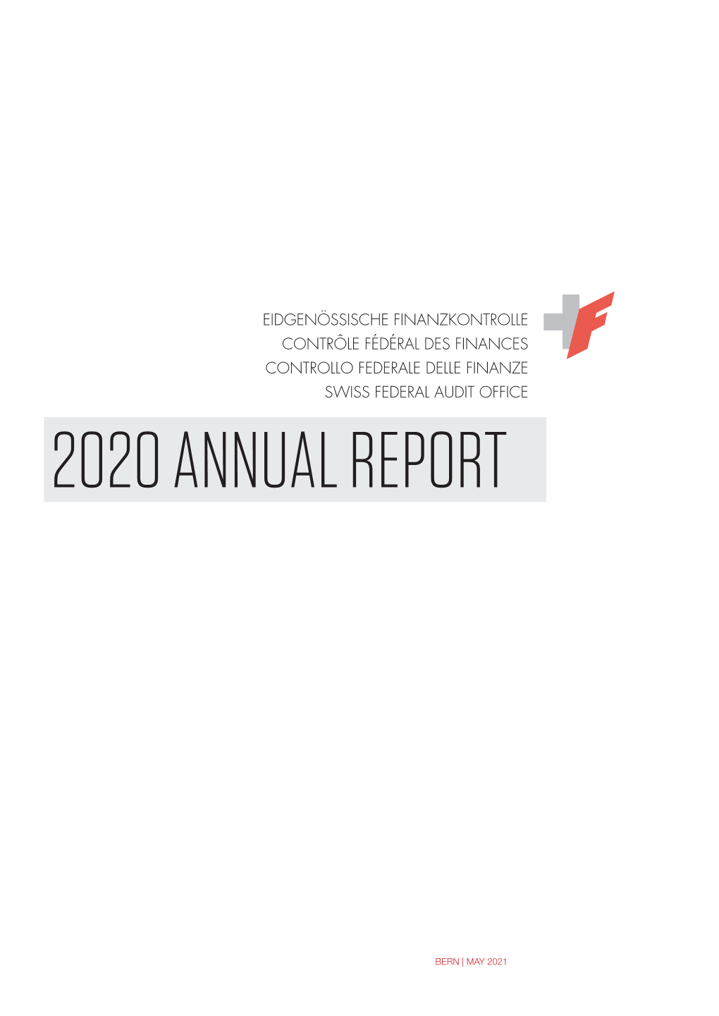 The SFAO's 2020 Annual Report