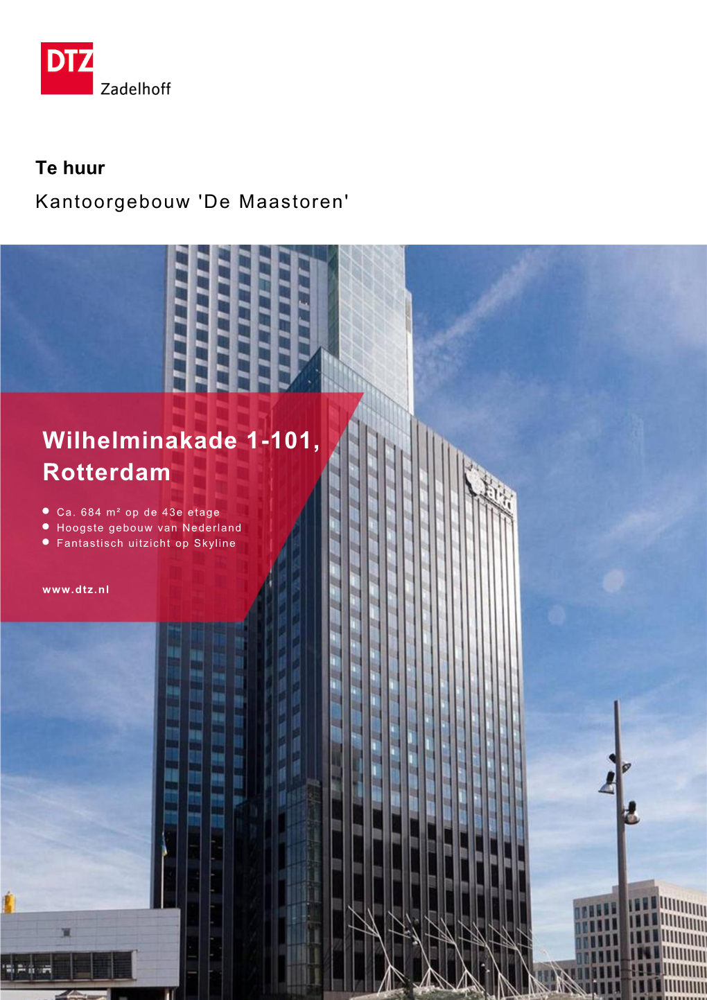 Wilhelminakade 1-101, Rotterdam