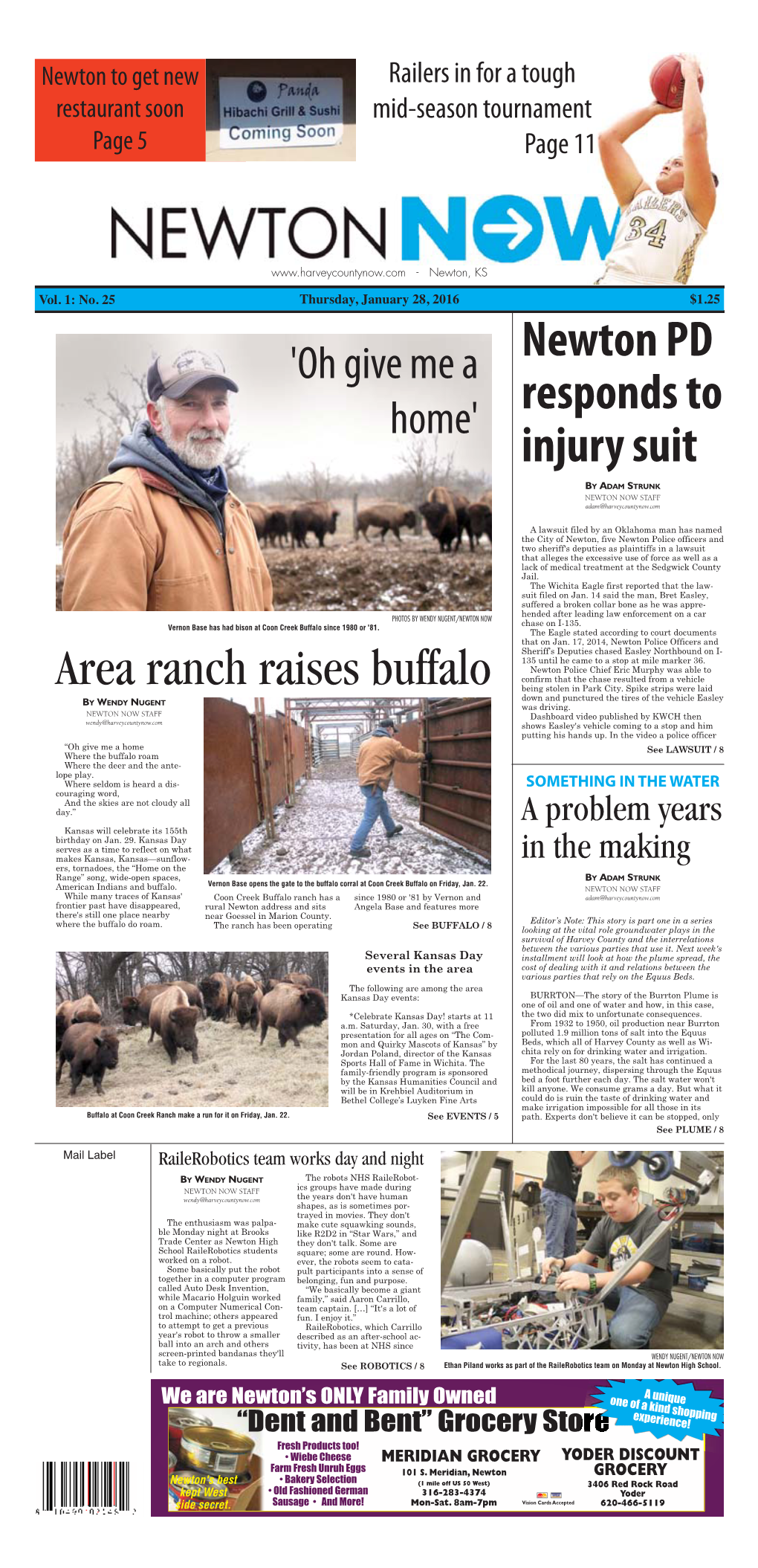 Area Ranch Raises Buffalo Being Stolen in Park City