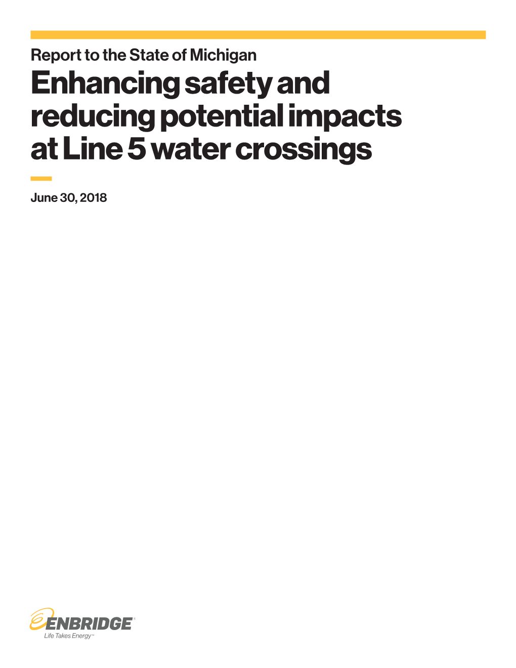 Enhancing Safety and Reducing Potential Impacts at Line 5 Water Crossings