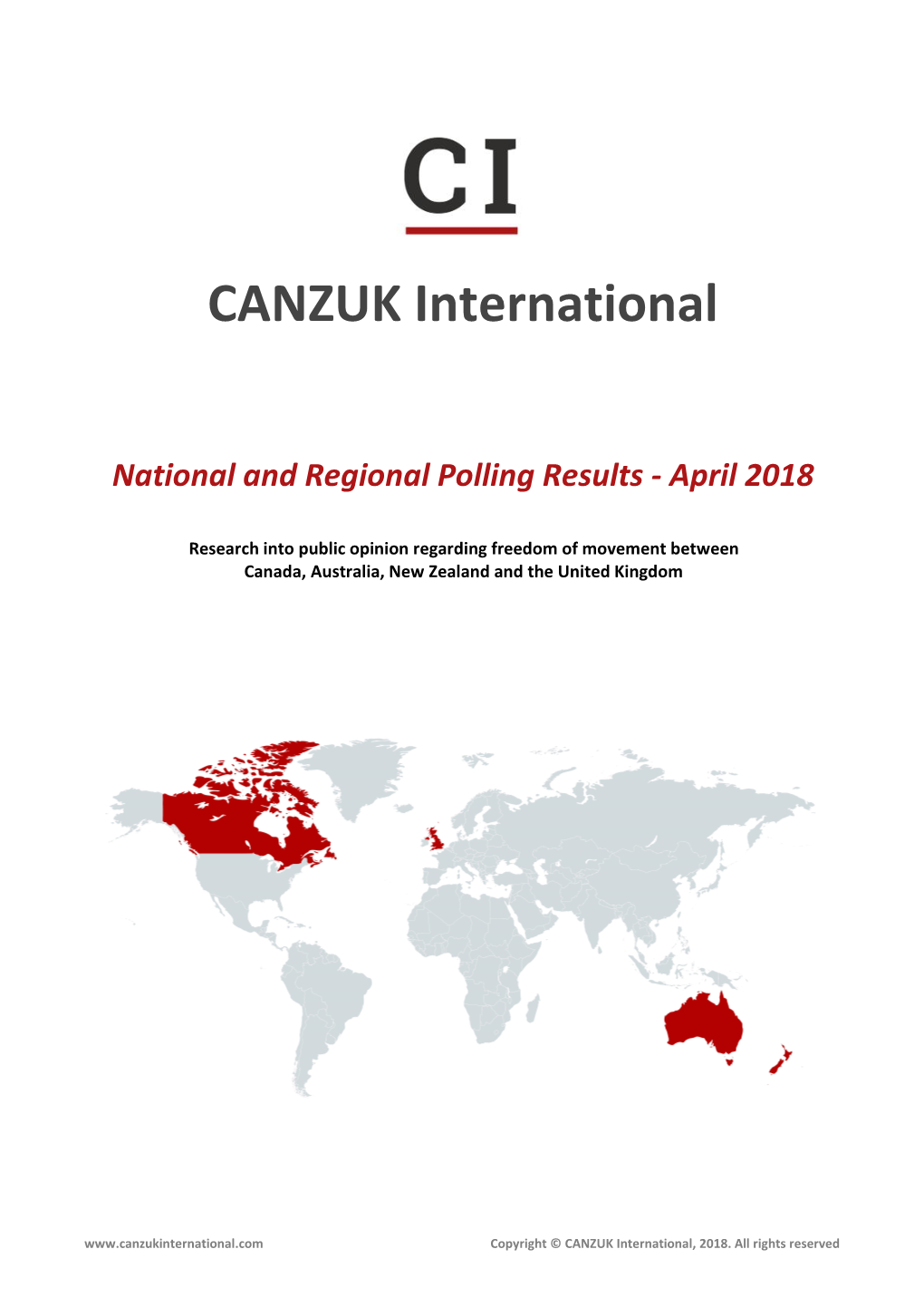 Polling Results - April 2018