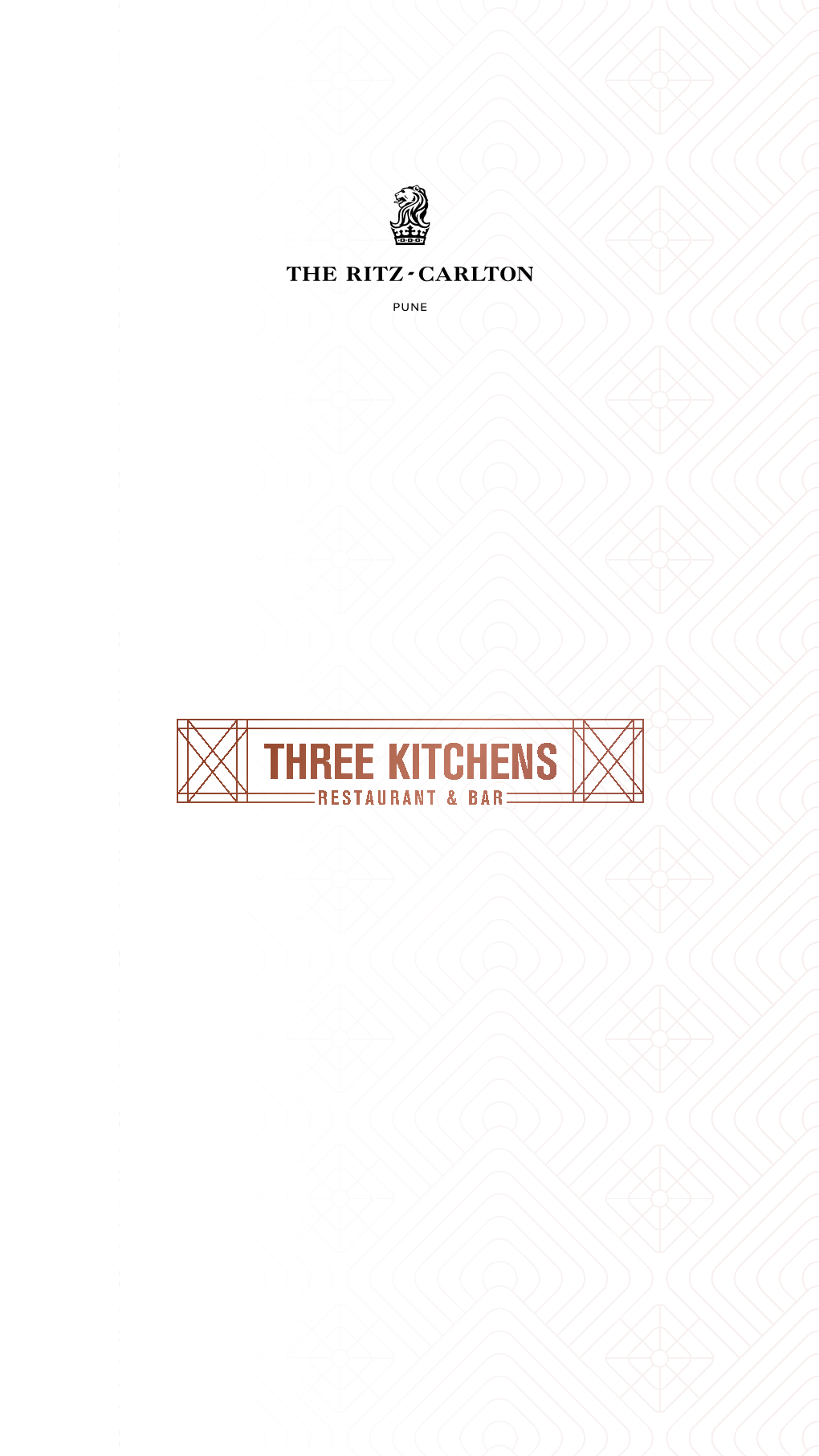 Three Kitchens Restaurant and Bar Menu