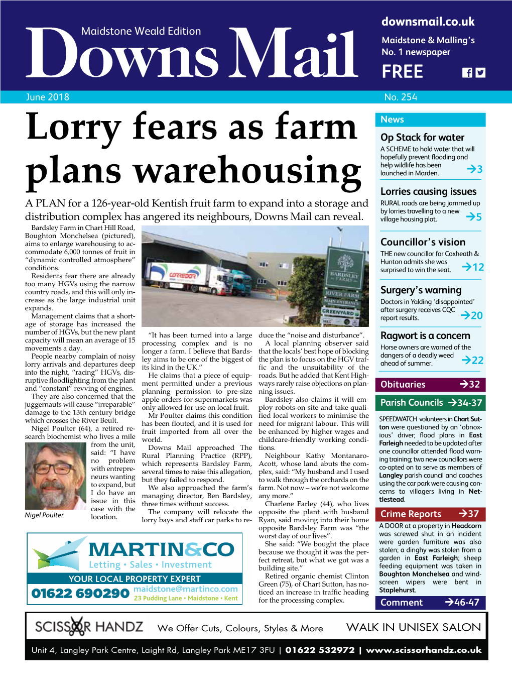 Lorry Fears As Farm Plans Warehousing