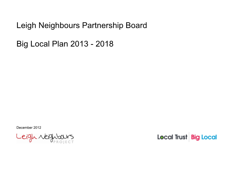 Leigh Neighbours Partnership Board