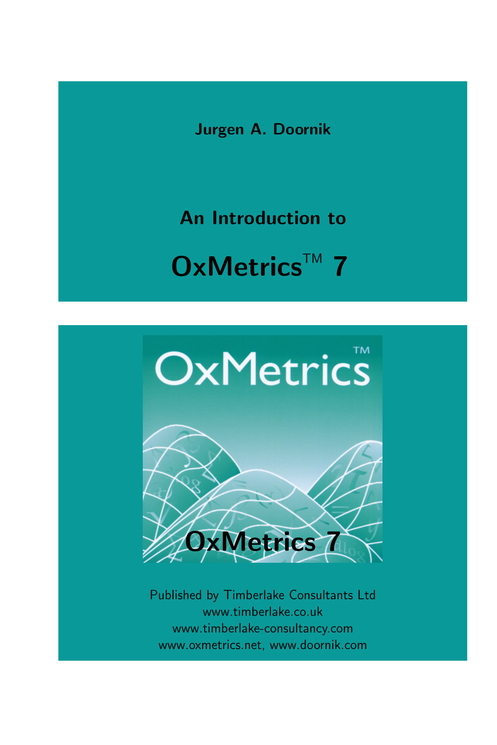 An Introduction to Oxmetricstm 7