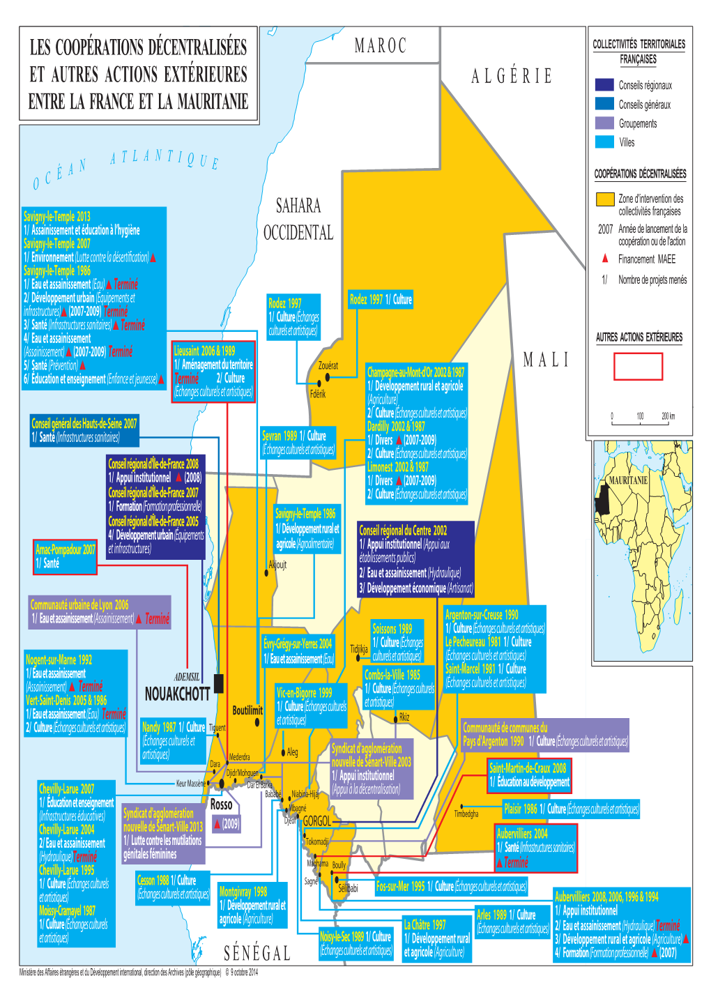 Coopération Décentralisée MAURITANIE-2014