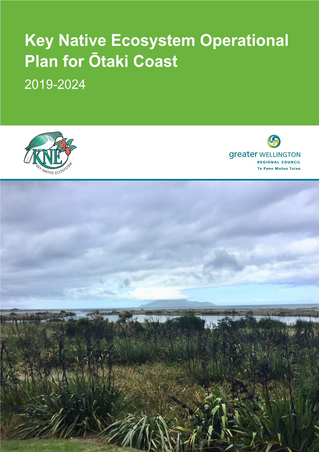 Key Native Ecosystem Operational Plan for Ōtaki Coast 2019-2024