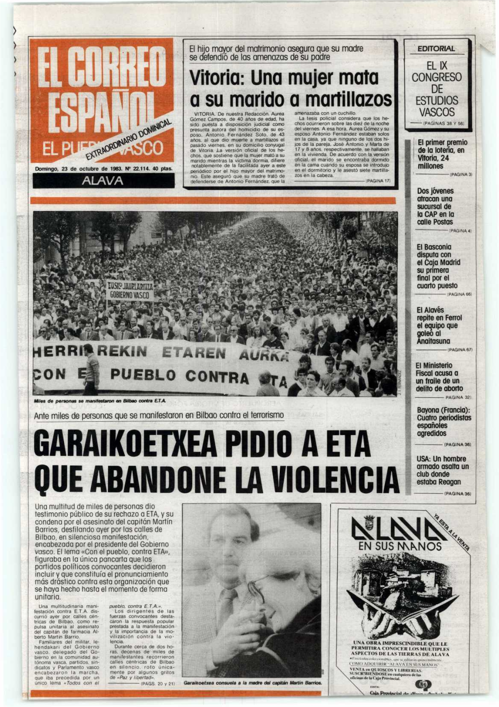 19831023 Prensa Manifa Martin Barrios