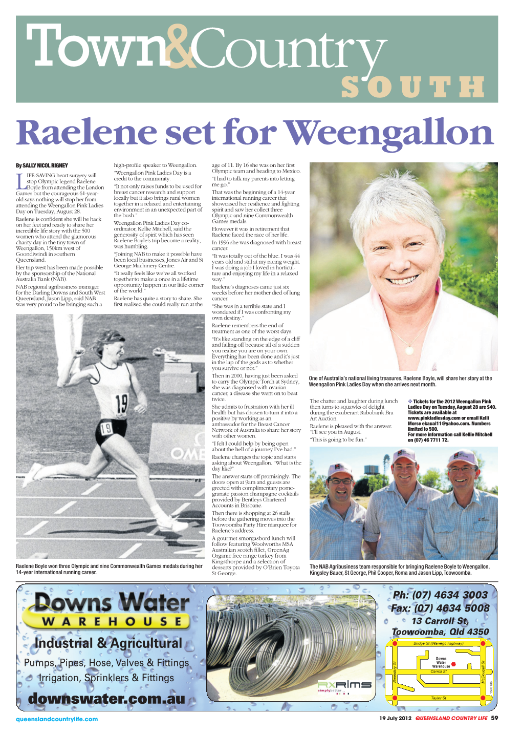 Raelene Set for Weengallon