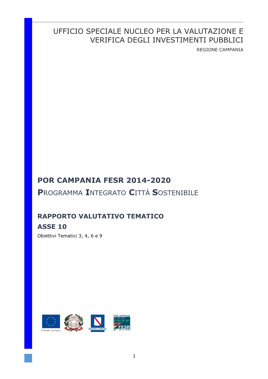 Programma Integrato Città Sostenibile