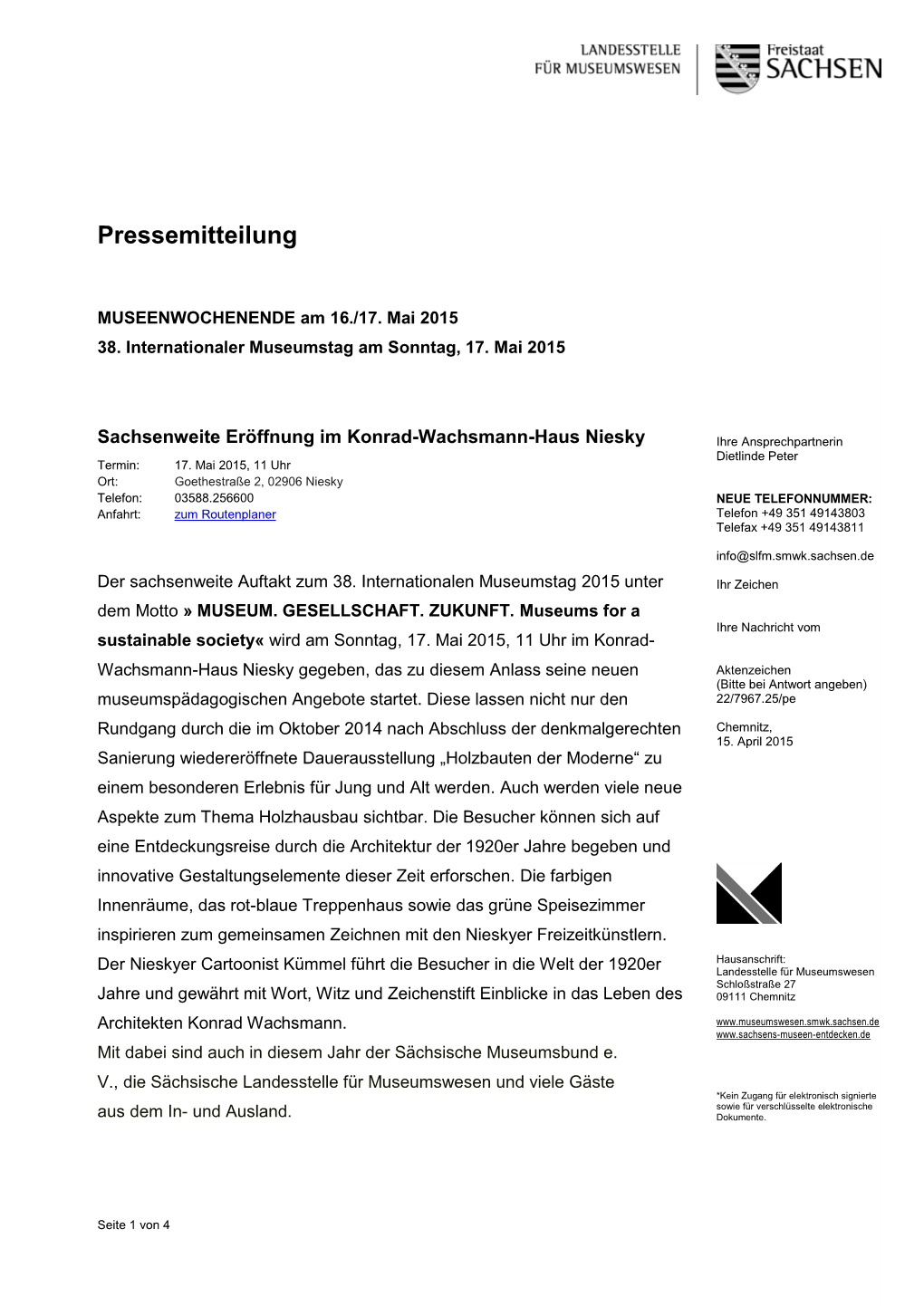 Pressemitteilung