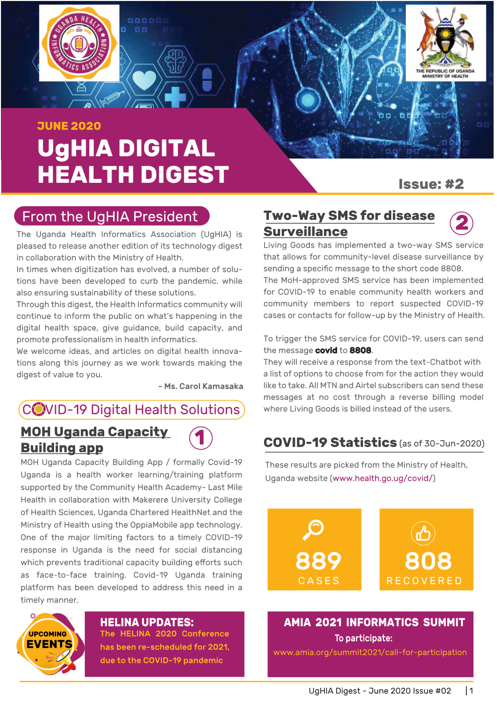 Ughia DIGITAL HEALTH DIGEST
