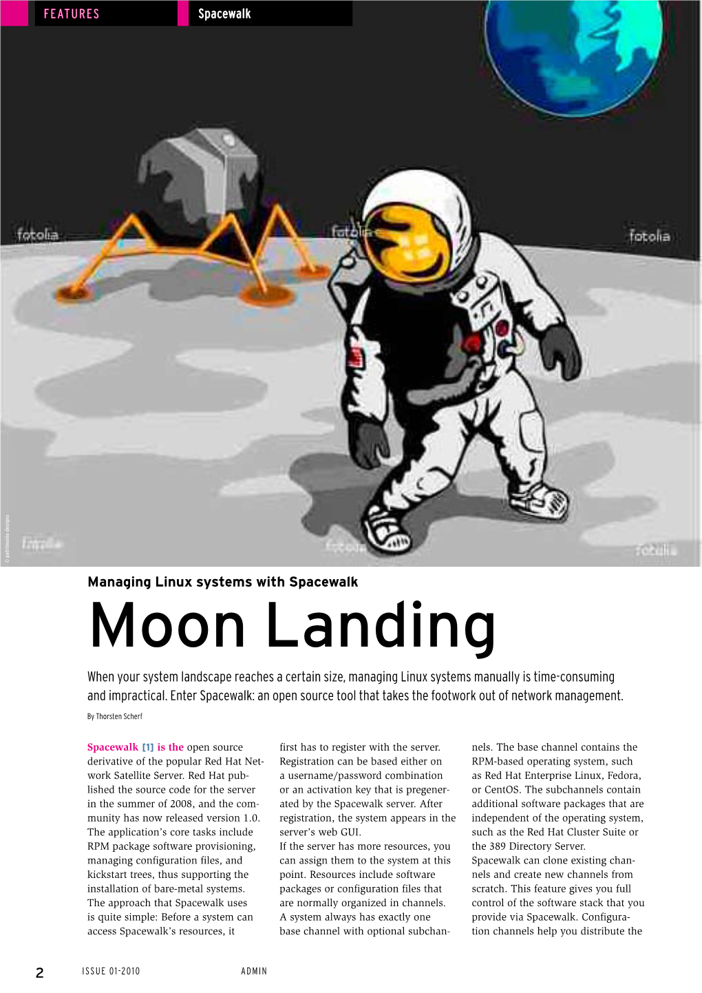 Moon Landing When Your System Landscape Reaches a Certain Size, Managing Linux Systems Manually Is Time-Consuming and Impractical