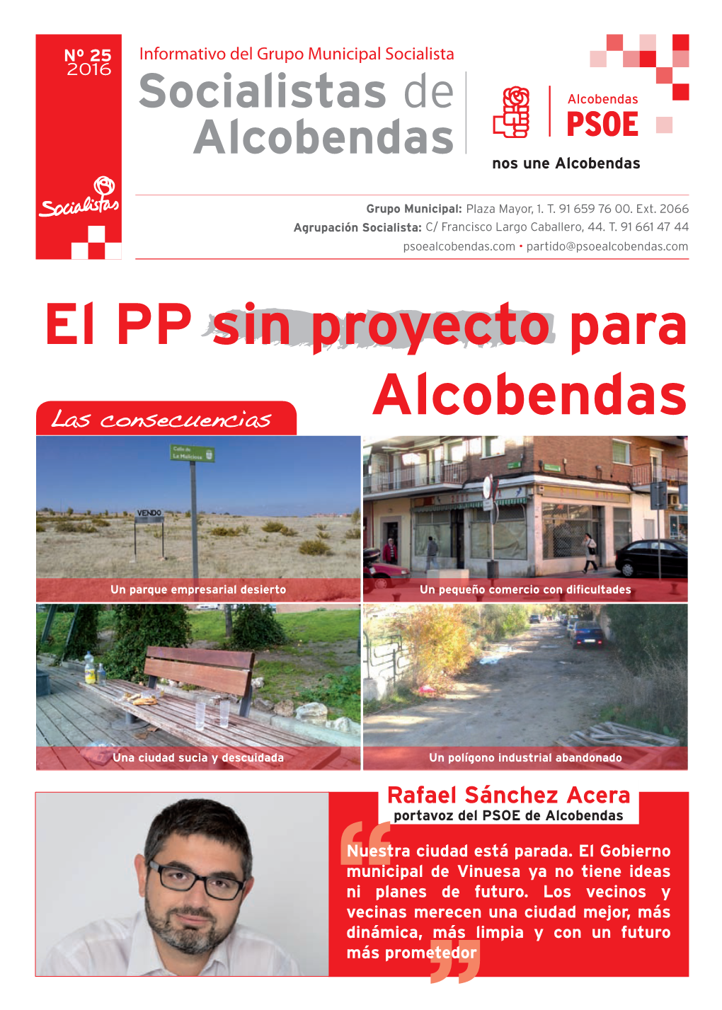 El PP Sin Proyecto Para Alcobendas