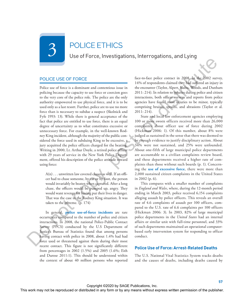 3 Police Ethics