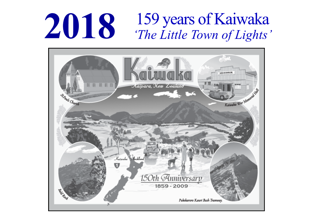 2018 159 Years of Kaiwaka
