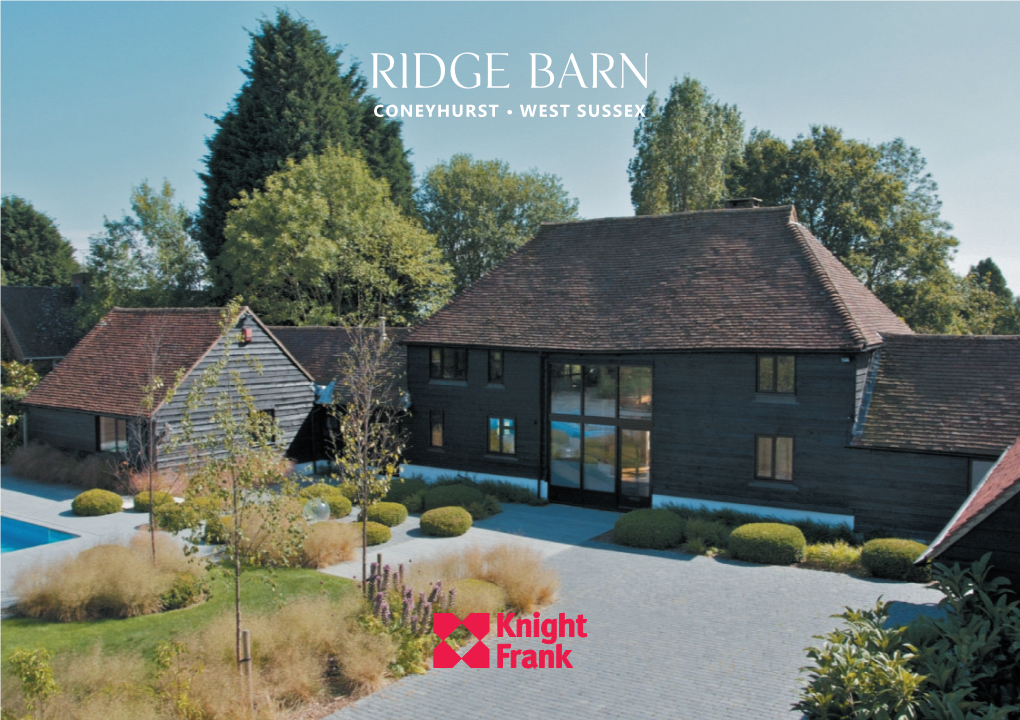Ridge Barn Brochure