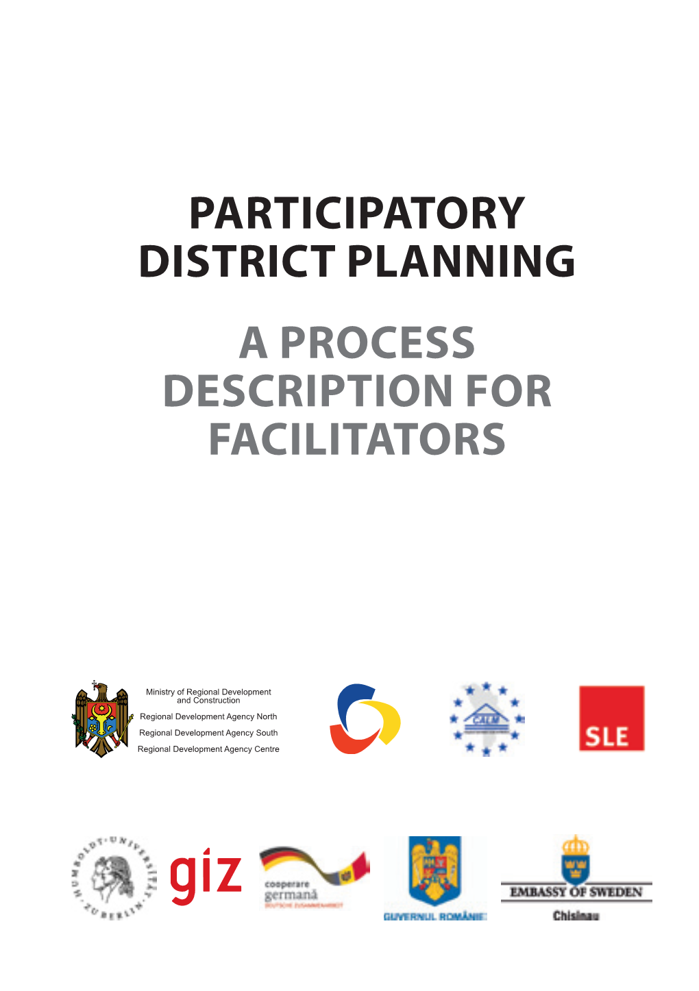 Participatory District Planning a Process Description for Facilitators