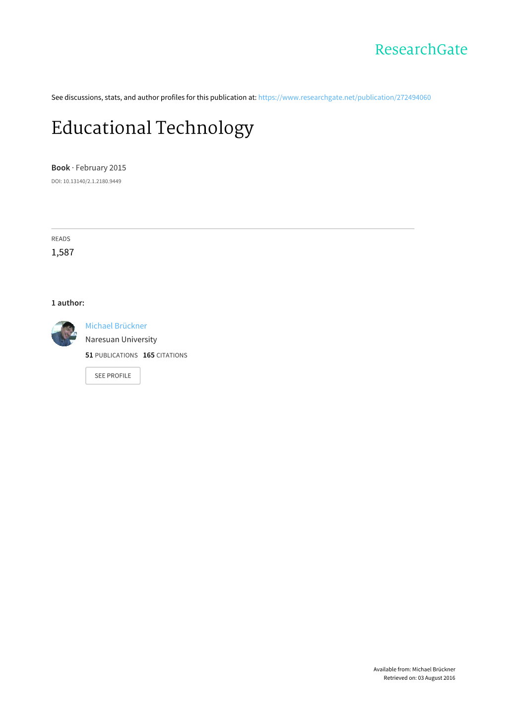 Educational Technology