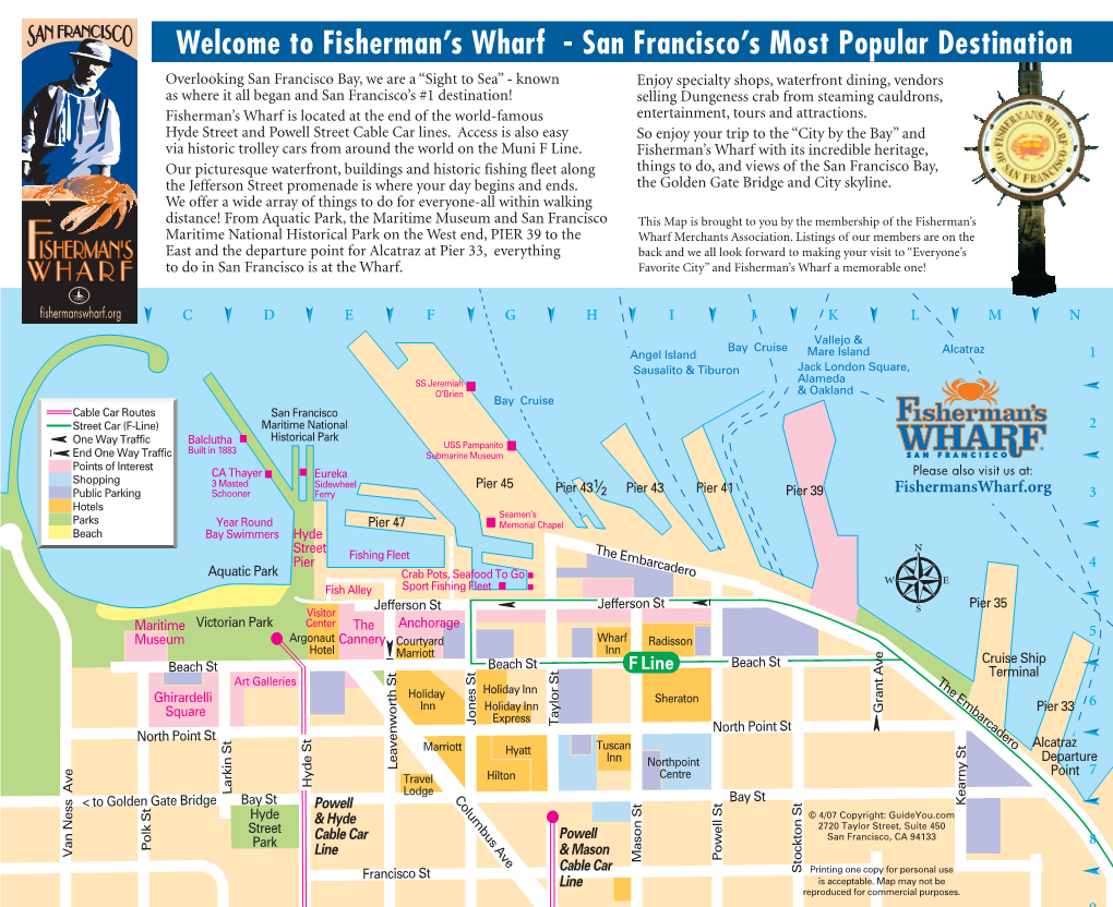 Welcome to Fisherman's Wharf