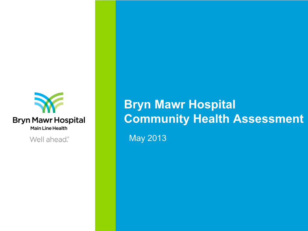 Bryn Mawr Hospital Community Health Assessment