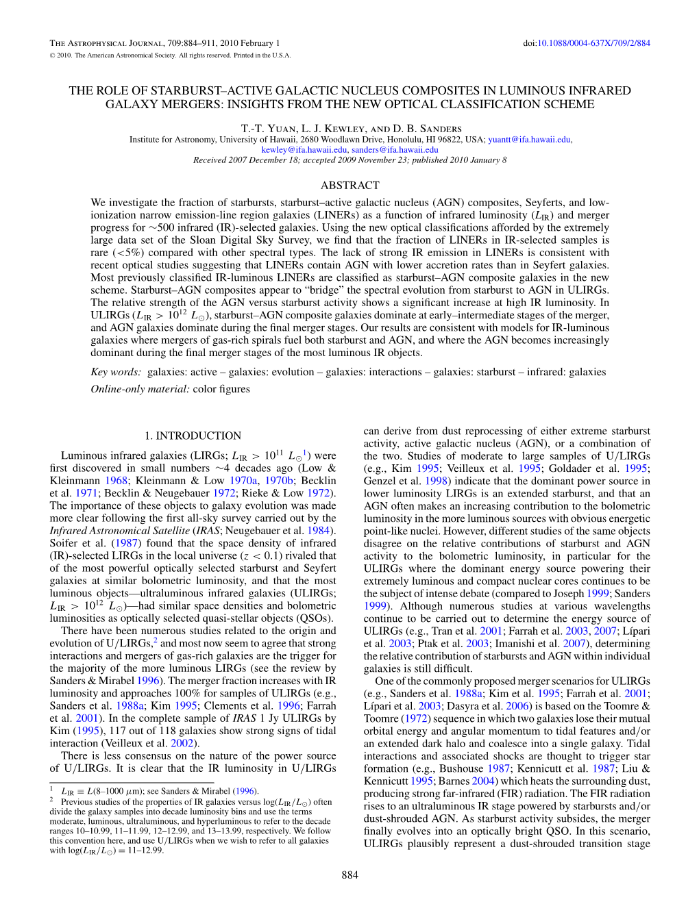 The Role of Starburst–Active Galactic Nucleus Composites in Luminous Infrared Galaxy Mergers: Insights from the New Optical Classification Scheme T.-T