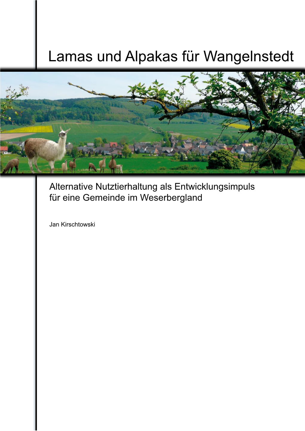 Lamas Und Alpakas Für Wangelnstedt -Gesamtfassung