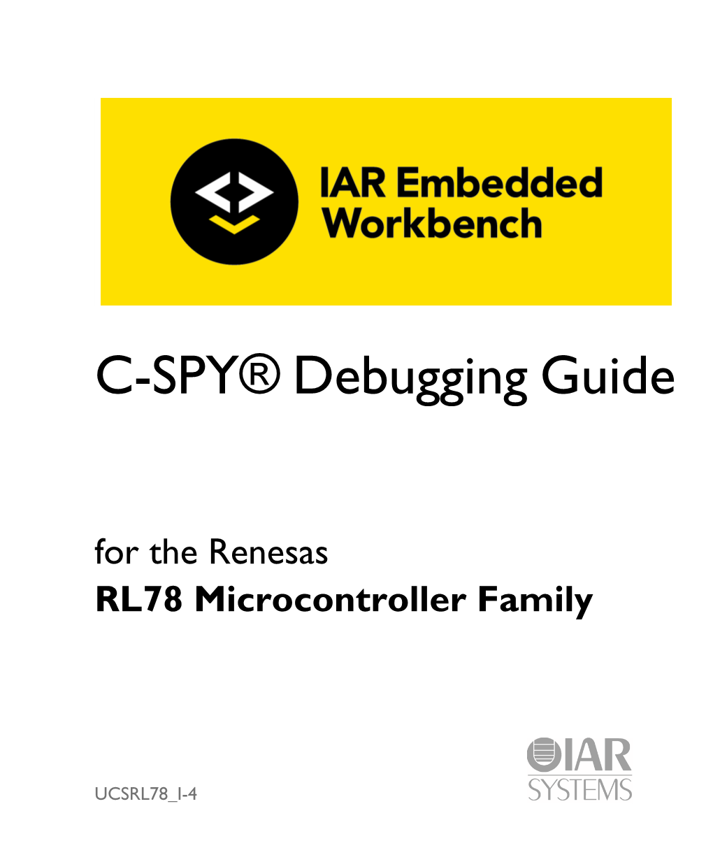 C-SPY® Debugging Guide