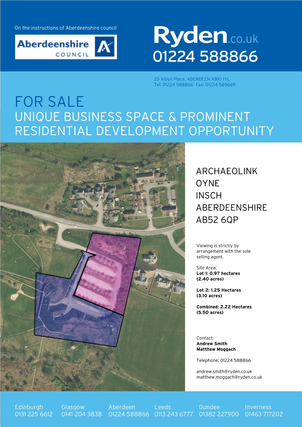 For Sale Unique Business Space & Prominent Residential Development Opportunity