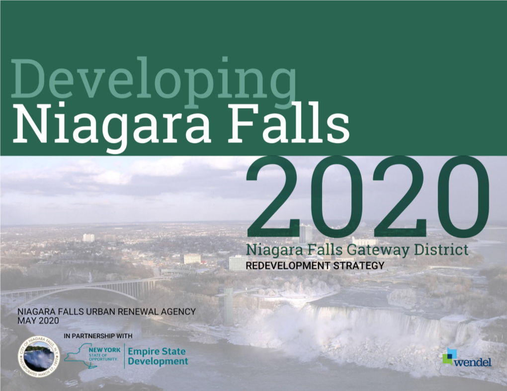 Developing Niagara Falls 2020, a Prospectus on the Urban Fabric of Niagara Falls