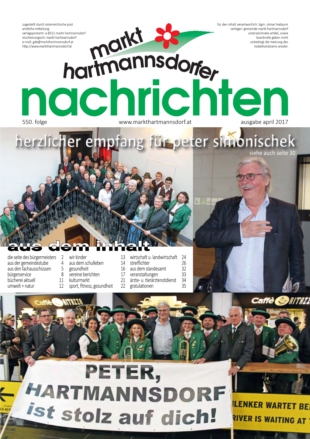 Markt Hartmannsdorfer Nachrichten, Folge 550, April 2017