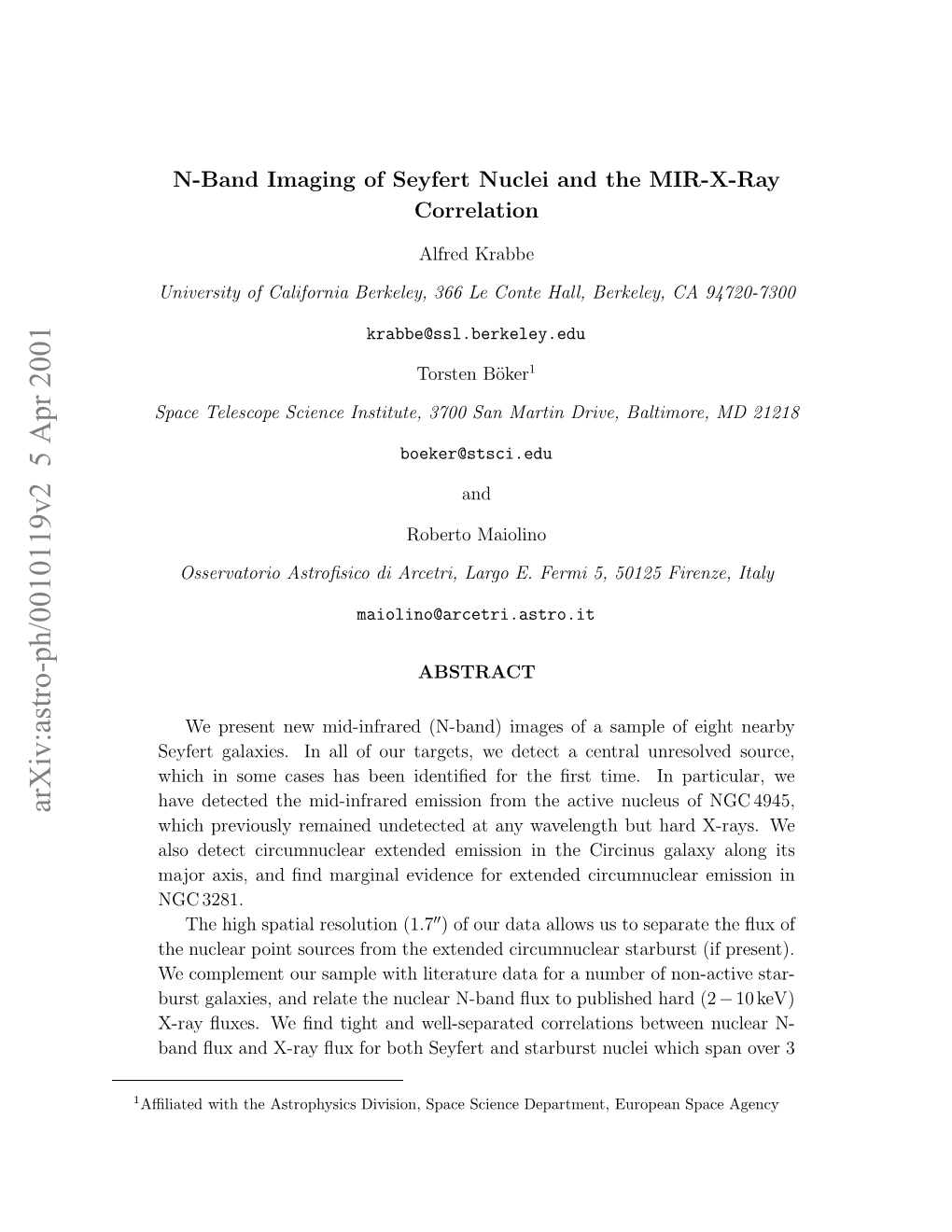 N-Band Imaging of Seyfert Nuclei and the MIR-X-Ray Correlation