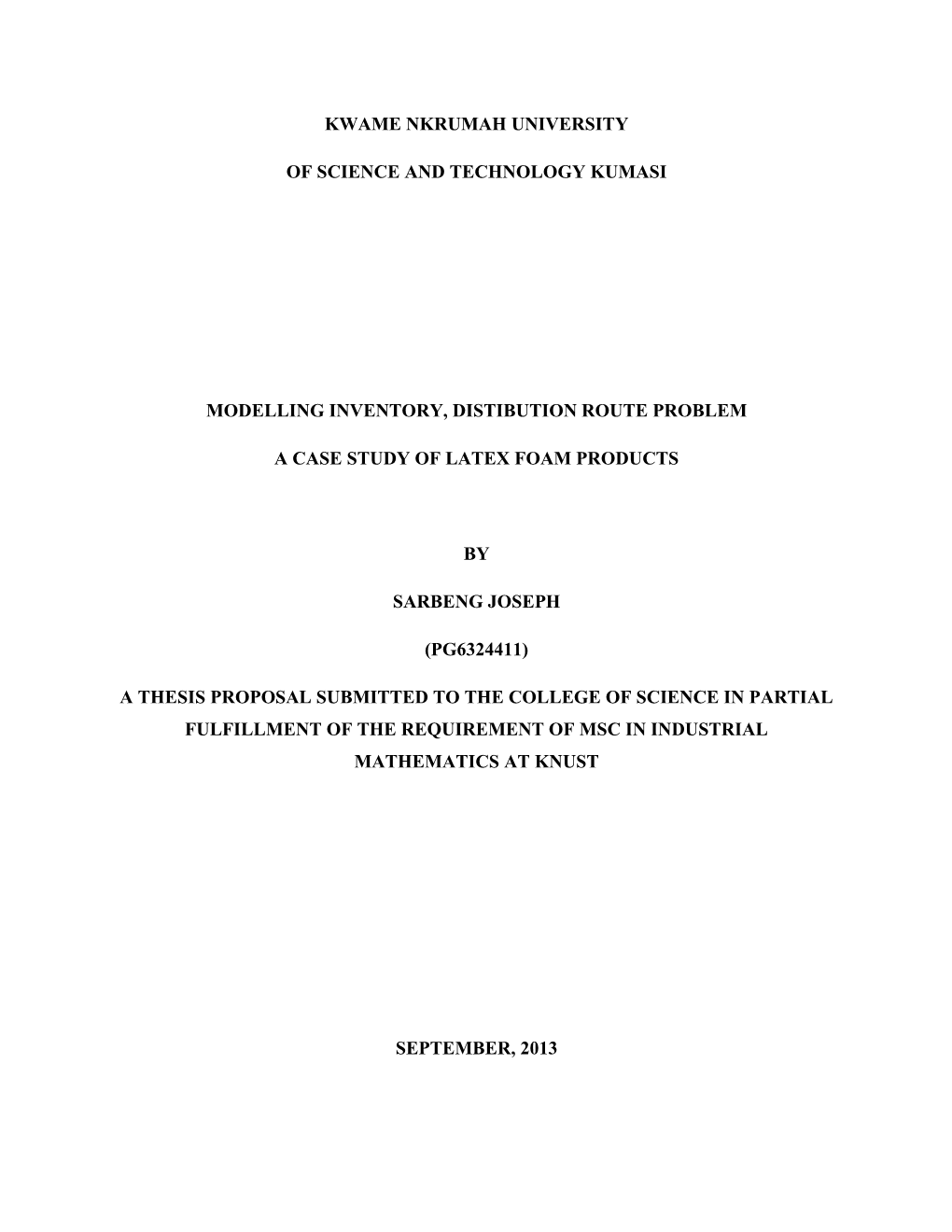 FINAL THESIS 2013, SARBENG JOSEPH.Pdf